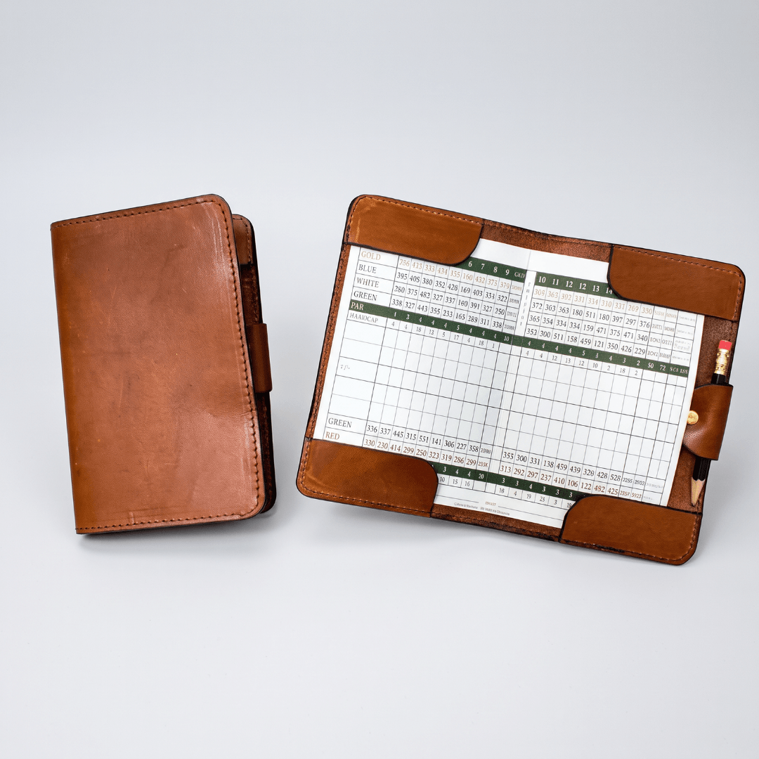TruePutts Leather Scorecard Holder