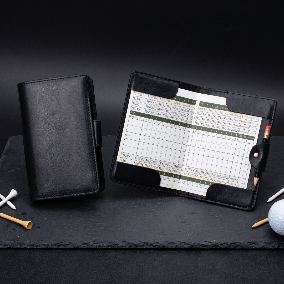 TruePutts Leather Scorecard Holder